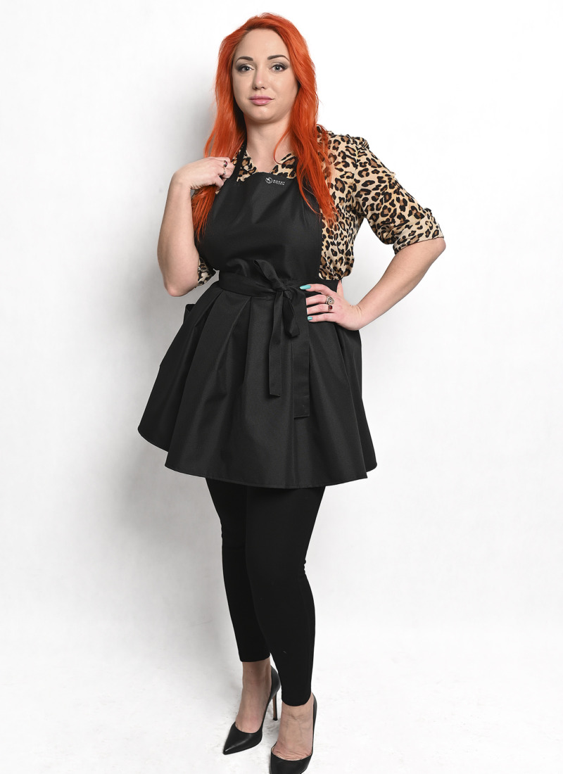 Fartuszek Princess,, Black dress,,  nr.06