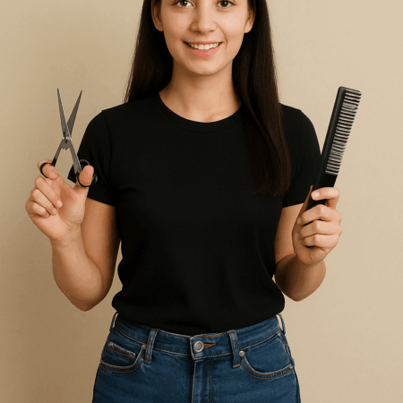 T-shirt Czarny  Bawełna