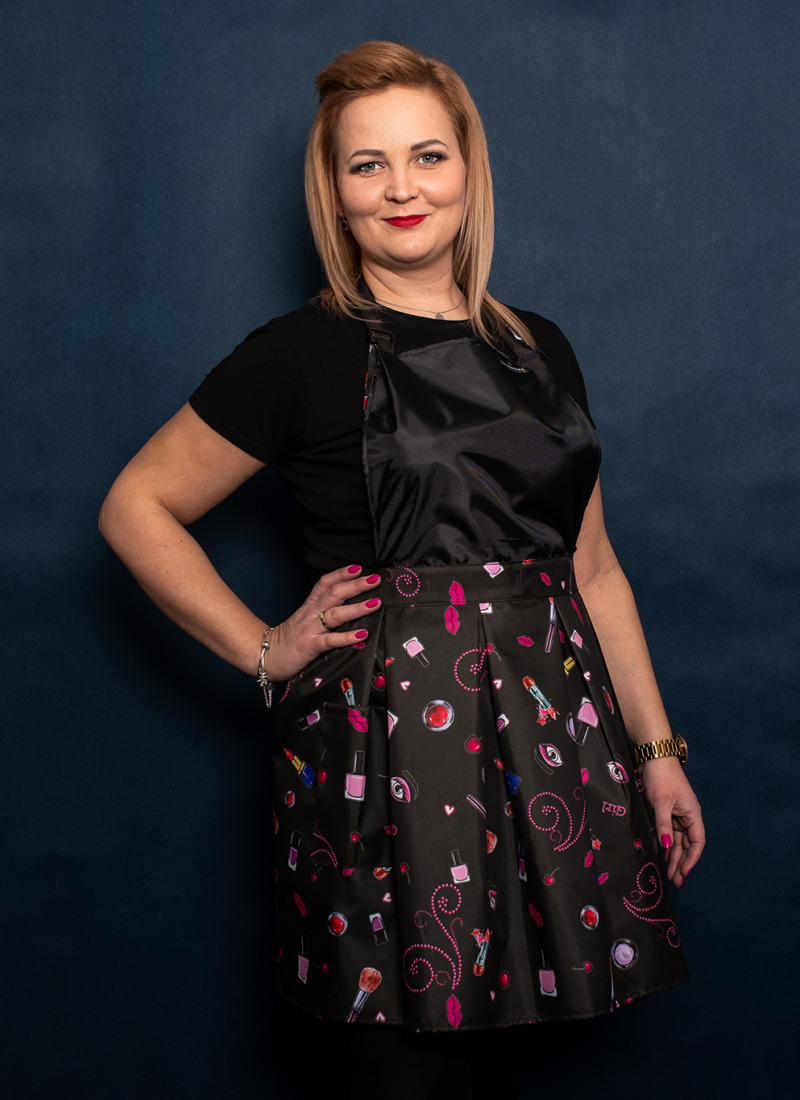 Fartuszek  Princess Bajka Czarny