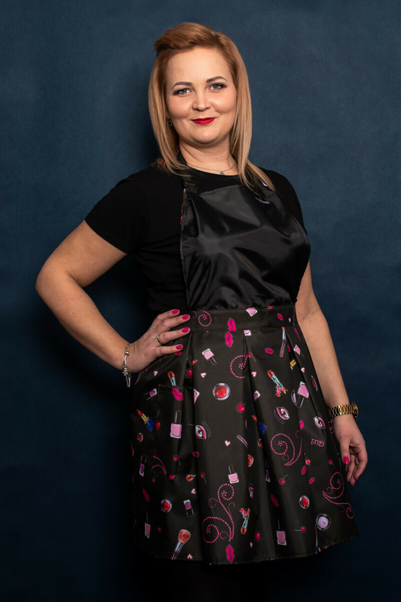 Fartuszek  Princess Bajka Czarny