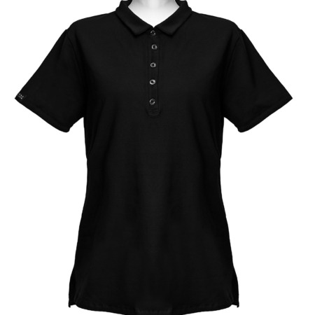 Koszulka Polo Damska Czarna