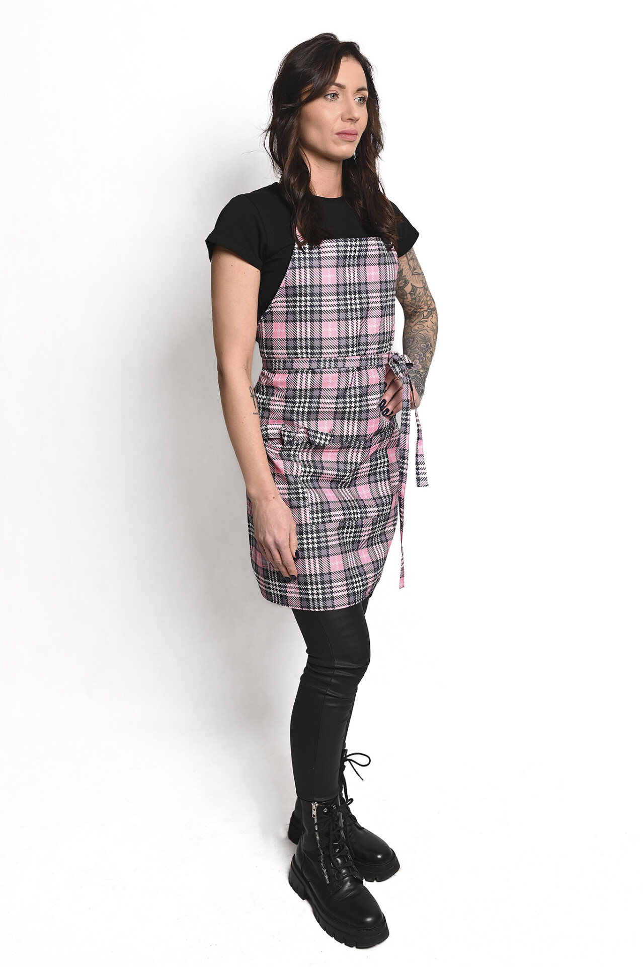 Fartuszek Klasyczny Krata - obrazek 2