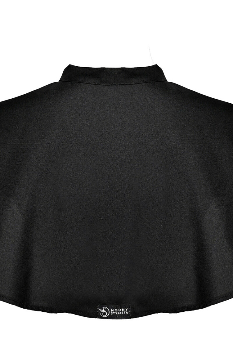 Pelerynka Fryzjerska Krótka Basic Czarna