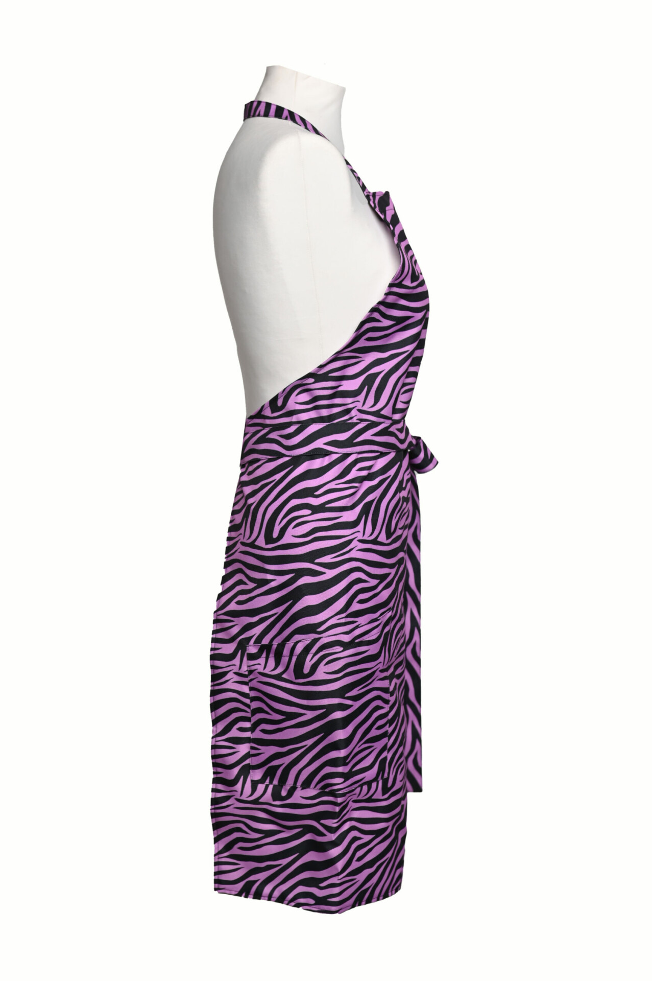 Fartuszek Klasyczny Zebra Fioletowy - obrazek 3