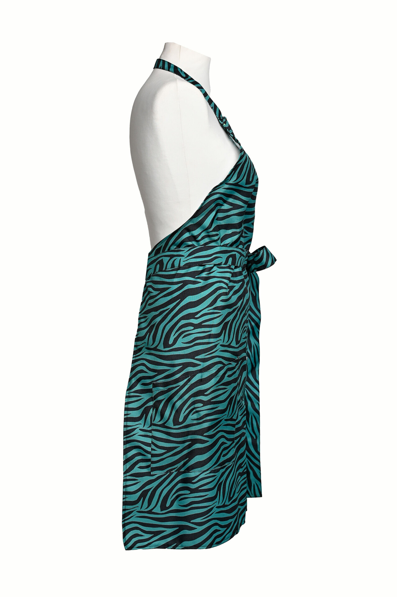 Fartuszek Klasyczny Zebra Zielony - Image 3