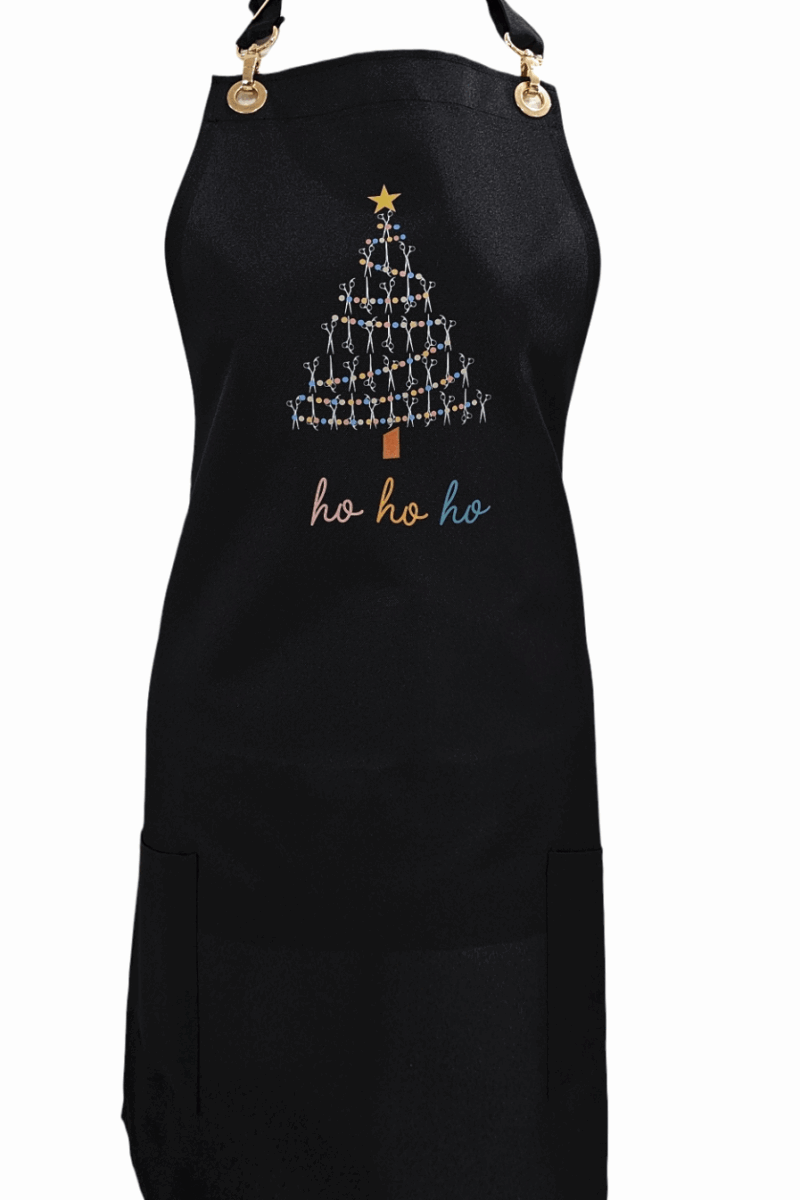 Fartuszek Fryzjerski ho ho ho wzór 2