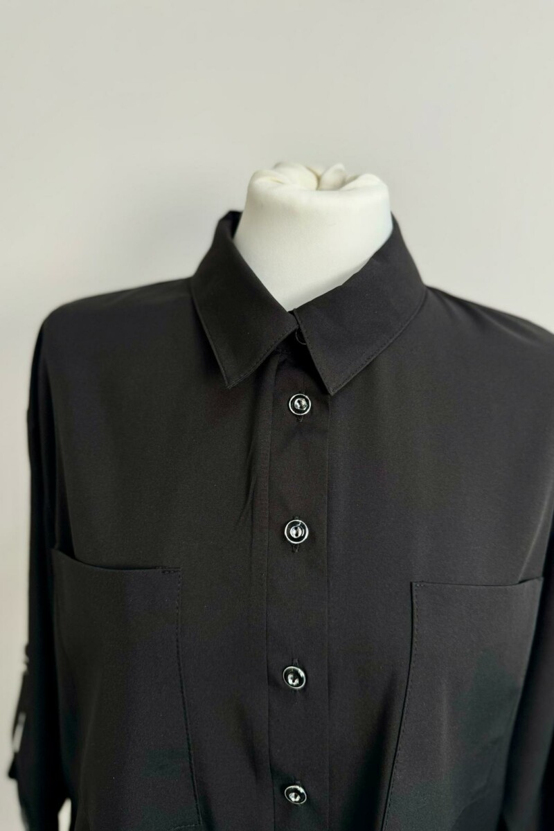 Koszula Fryzjerska Czerń