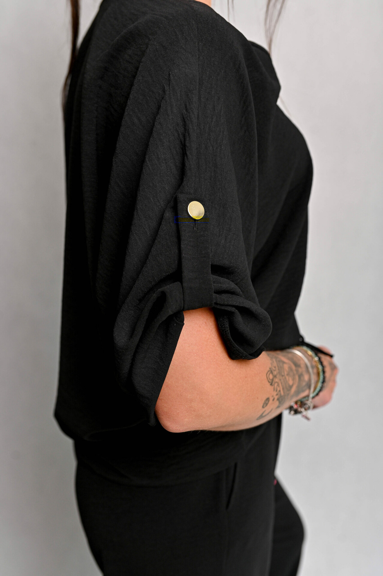 Kombinezon Fryzjerski 1405 Czarny - obrazek 7