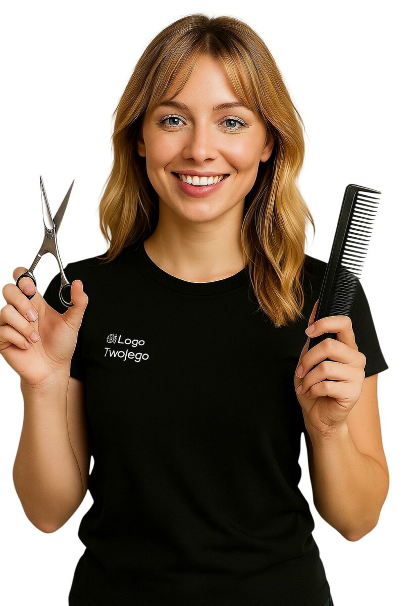 Haft komputerowy na przód bluzki,uniformu