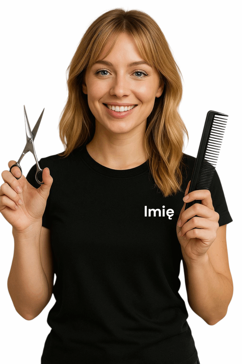 Haft komputerowy Imię lub krótki napis