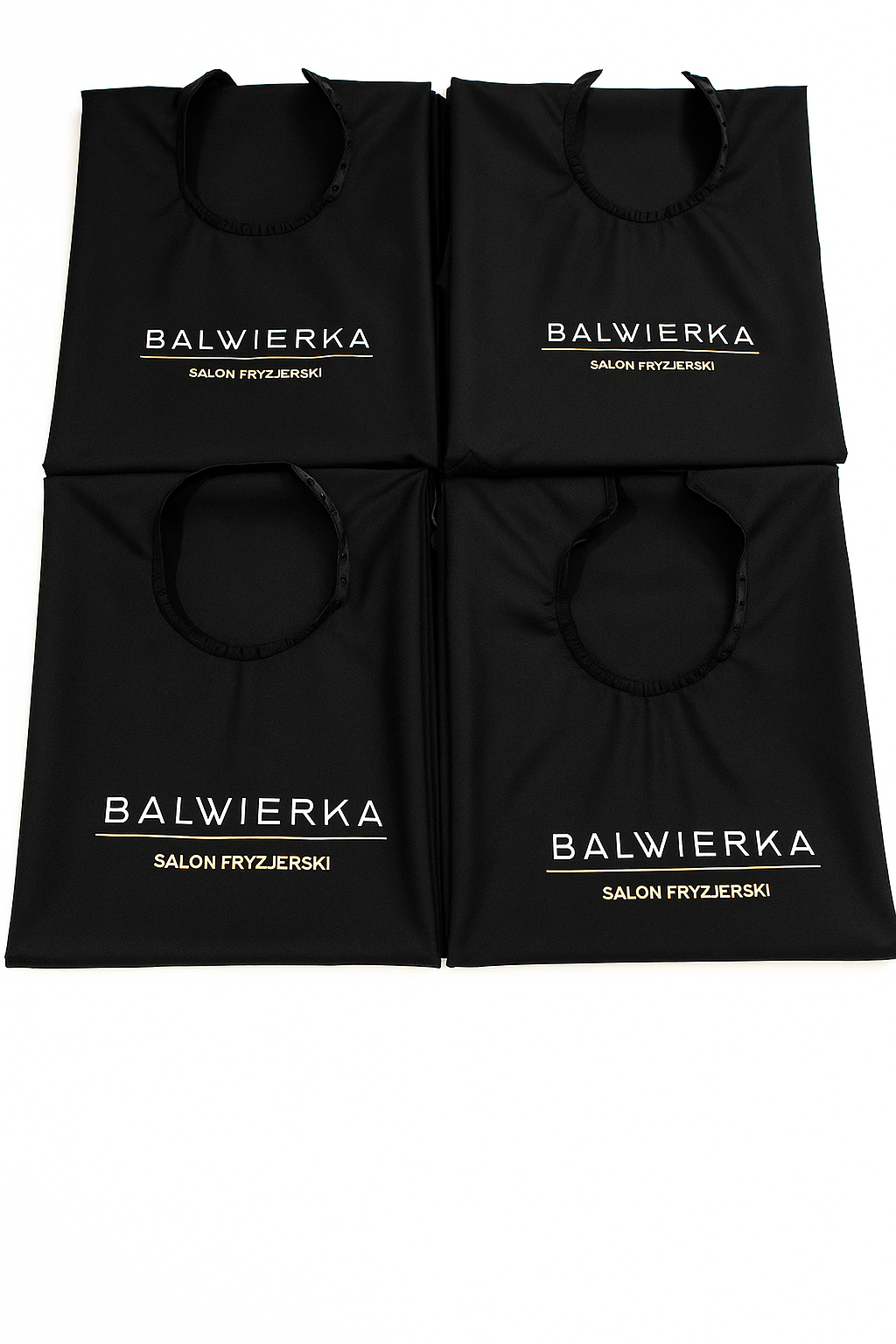 Haft na pelerynie fryzjerskiej - obrazek 3