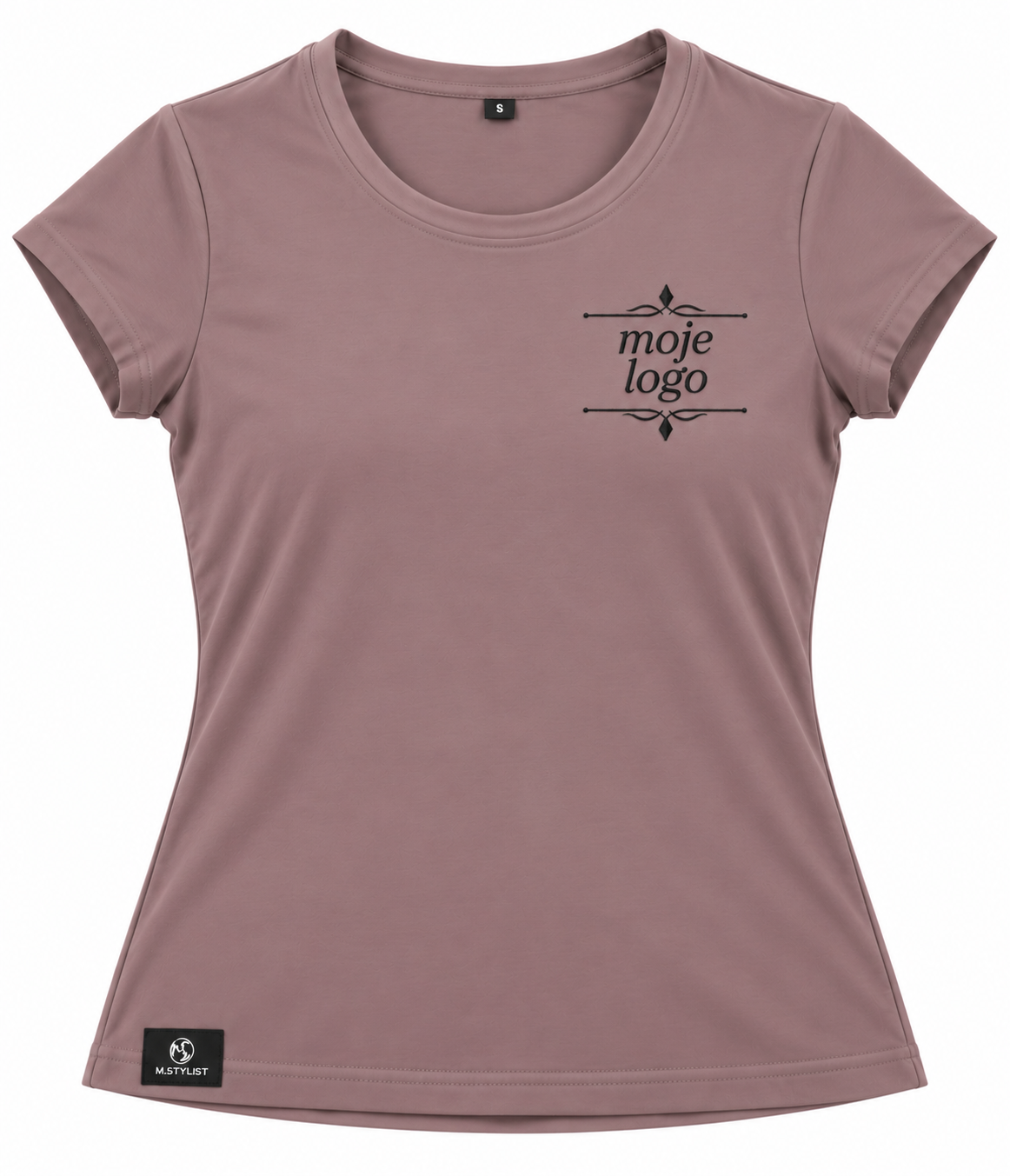 Koszulka fryzjerska 0998 z haftem logo frappe